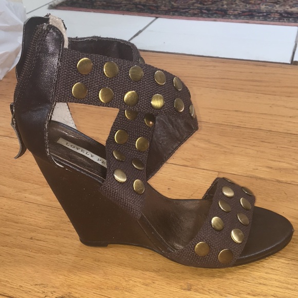Lovely People studded wedges - Picture 2 of 4